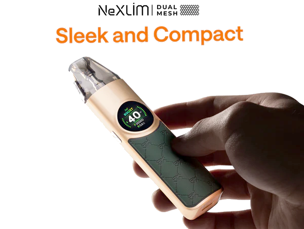 oxva_nexlim_kit_v ruke vapea  zeleno zlatá